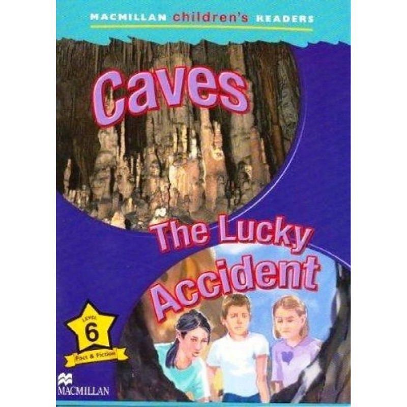 фото Книга caves: the lucky accident: level 6 macmillan