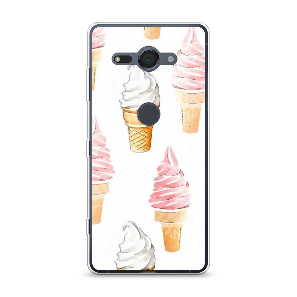 

Чехол Awog на Sony Xperia XZ2 Compact "Нарисованное мороженое", Разноцветный, 52950-10
