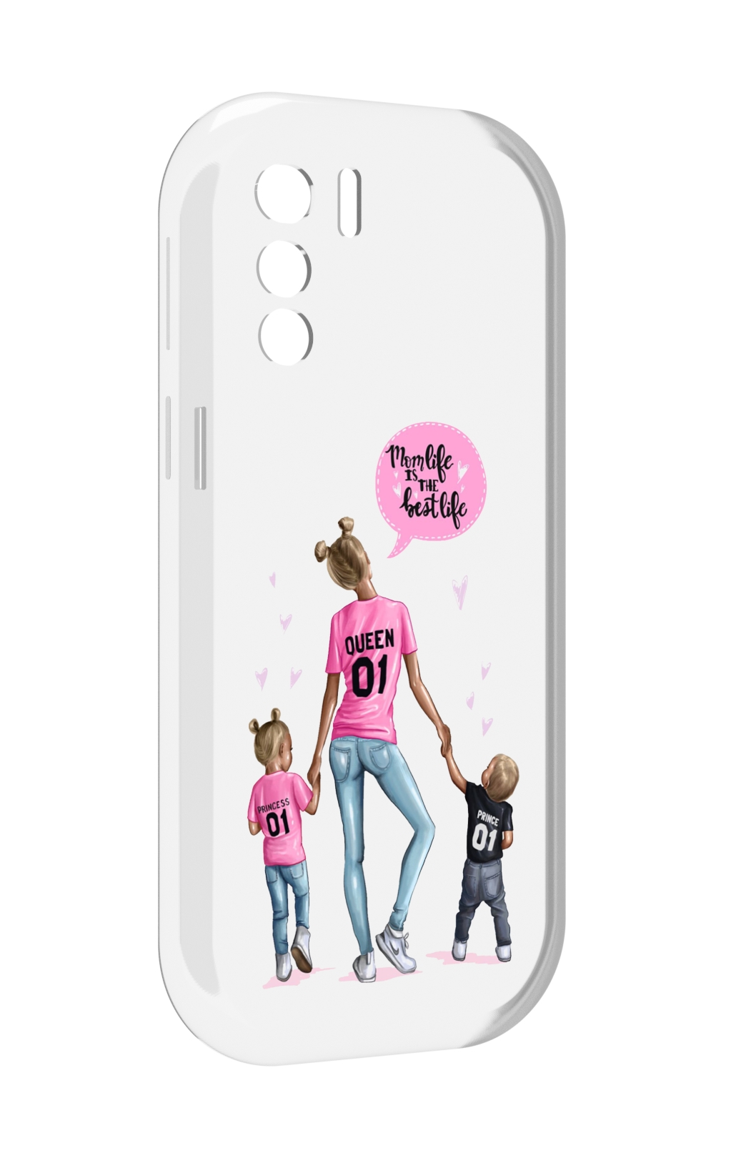 

Чехол MyPads Мама-королева женский для UleFone Note 13P, Прозрачный, Tocco