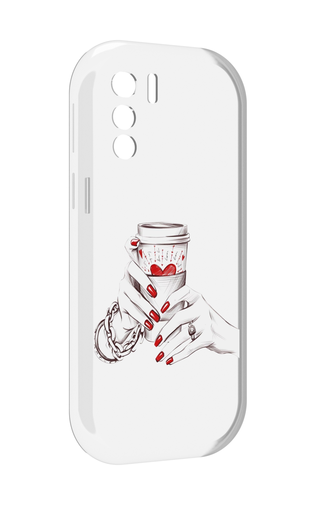 

Чехол MyPads Любовный-стакан для UleFone Note 13P, Прозрачный, Tocco