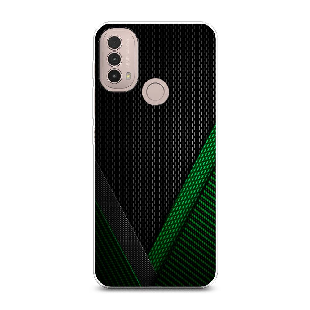

Чехол Awog на Lenovo K14 Plus / Леново K14 Плюс "Зеленый карбон", Разноцветный, 113450-3