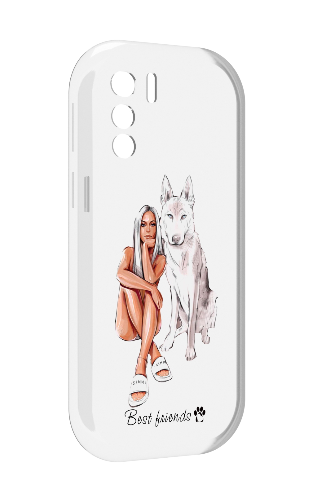 

Чехол MyPads Лучшие-друзья для UleFone Note 13P, Прозрачный, Tocco