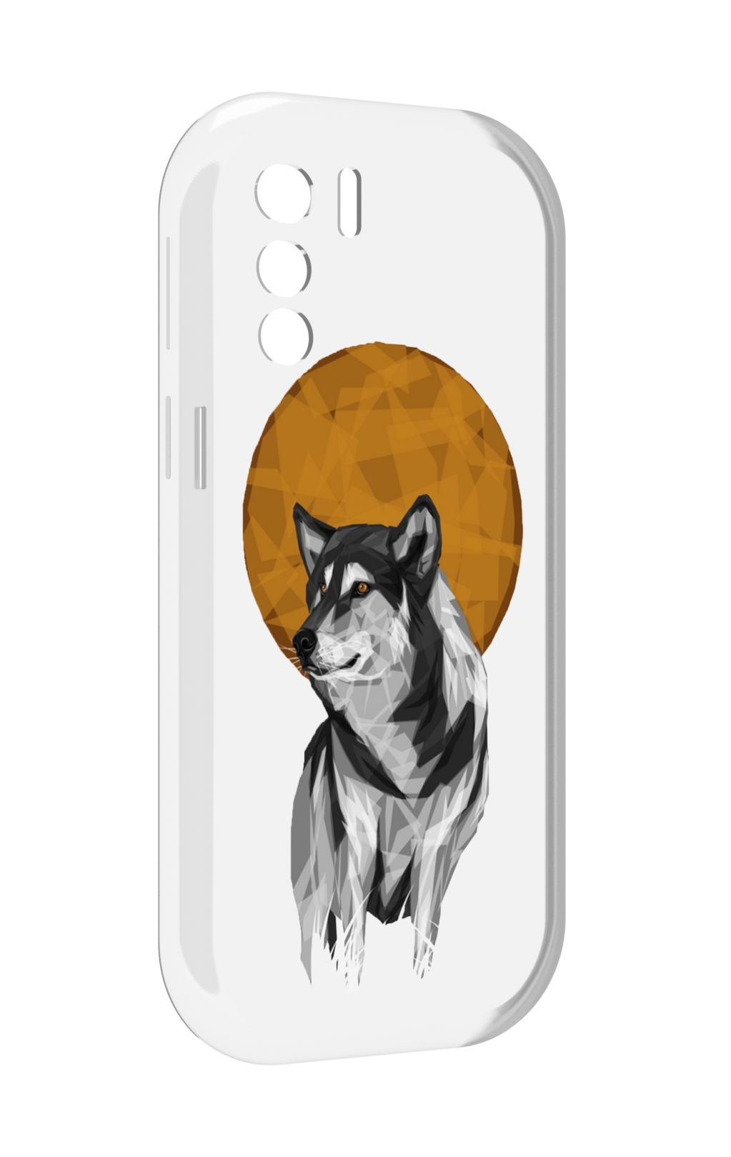 

Чехол MyPads Лунный волк для UleFone Note 13P, Прозрачный, Tocco