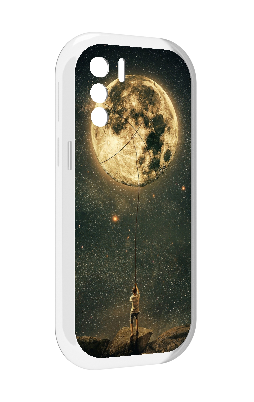 

Чехол MyPads Луна-светит для UleFone Note 13P, Прозрачный, Tocco