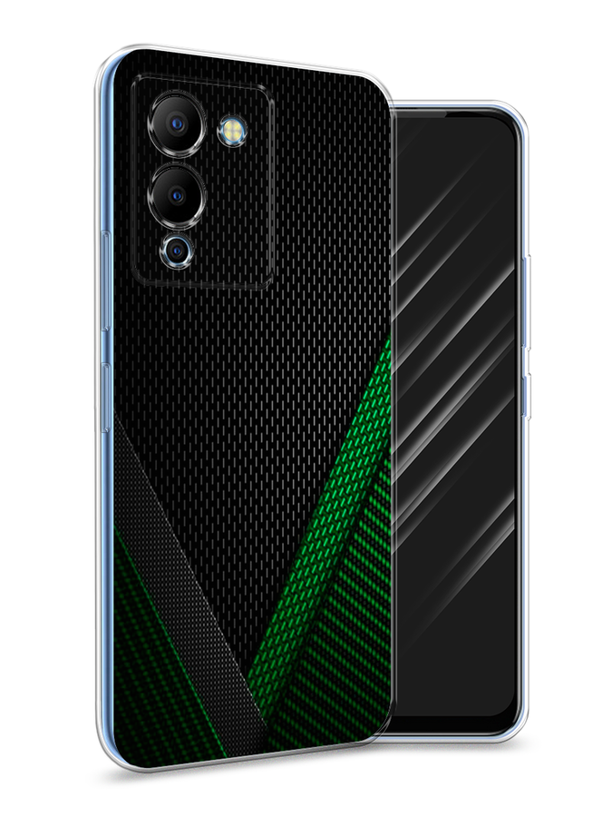 

Чехол Awog на Infinix Note 12 G96 "Зеленый карбон", Разноцветный, 3101550-3