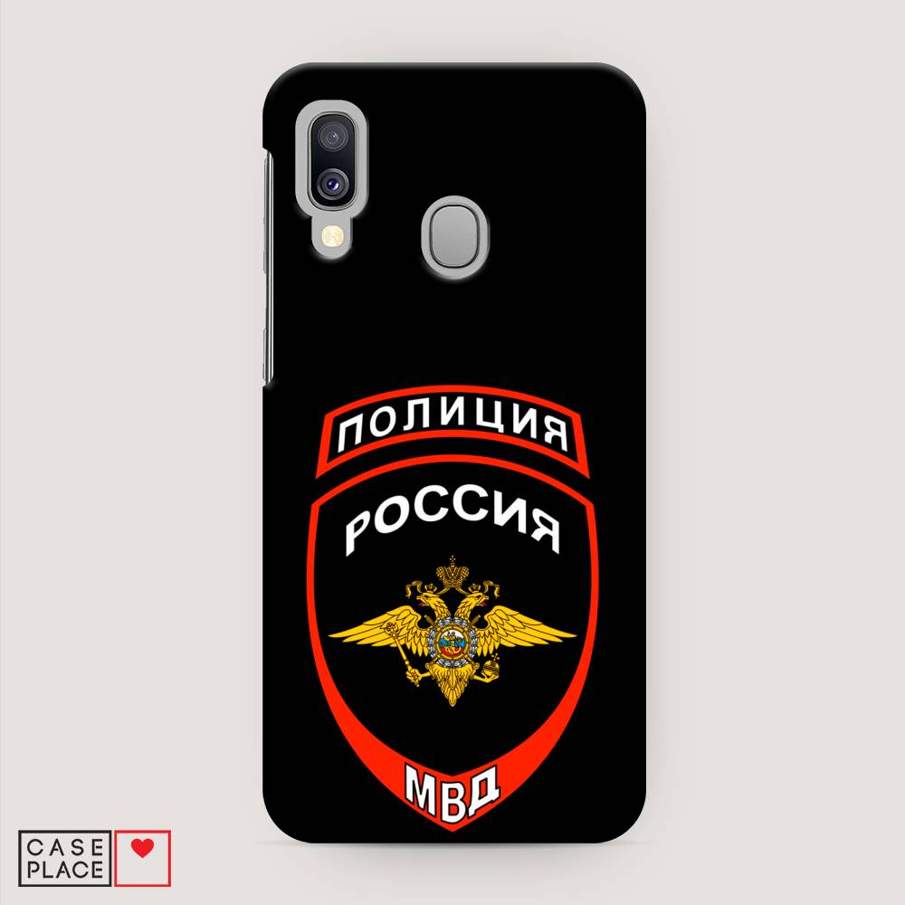 

Пластиковый чехол "Полиция шеврон" на Samsung Galaxy A40