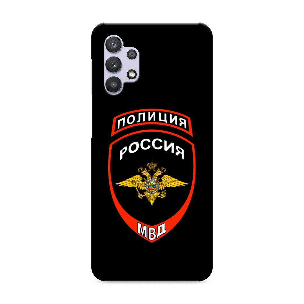 

Пластиковый чехол "Полиция шеврон" на Samsung Galaxy A32, 2102020-4