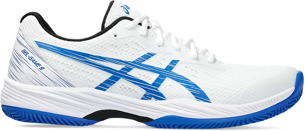 

Кроссовки мужские Asics GEL-GAME 9 CLAY/OC белые 9.5 US, Белый, GEL-GAME 9 CLAY/OC