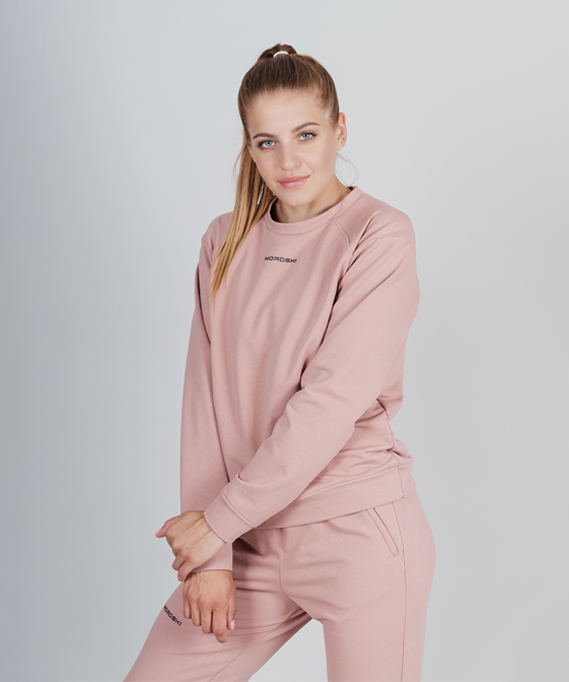 

Свитшот женский NordSki Simple розовый XS, Simple