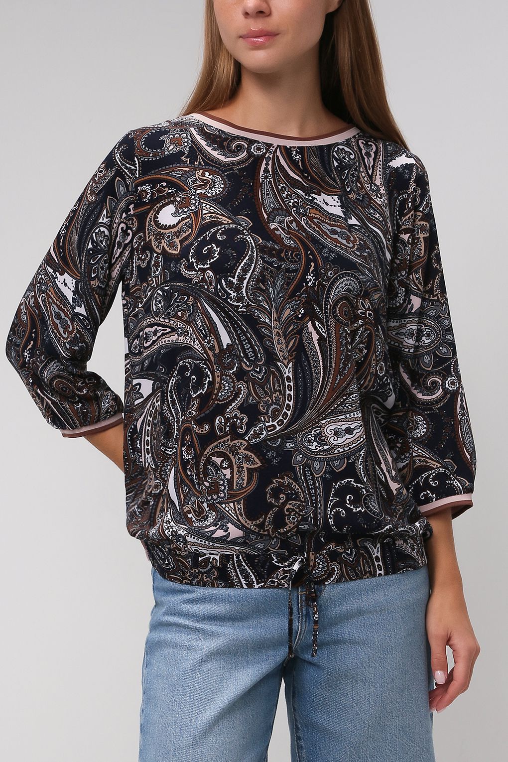 

Блуза женская BETTY BARCLAY 8391/2561 синяя 42, 8391/2561