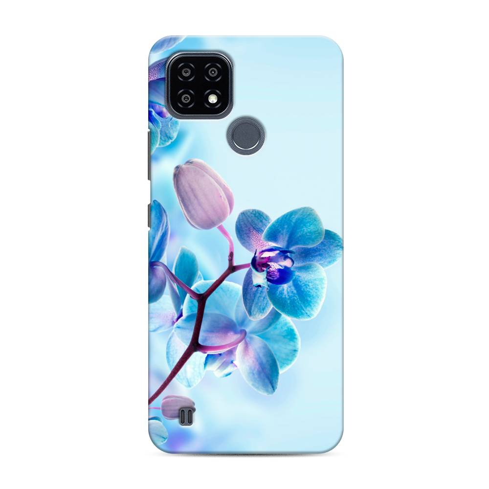 

Пластиковый чехол "Голубая орхидея" на Realme C21Y, 256820-6