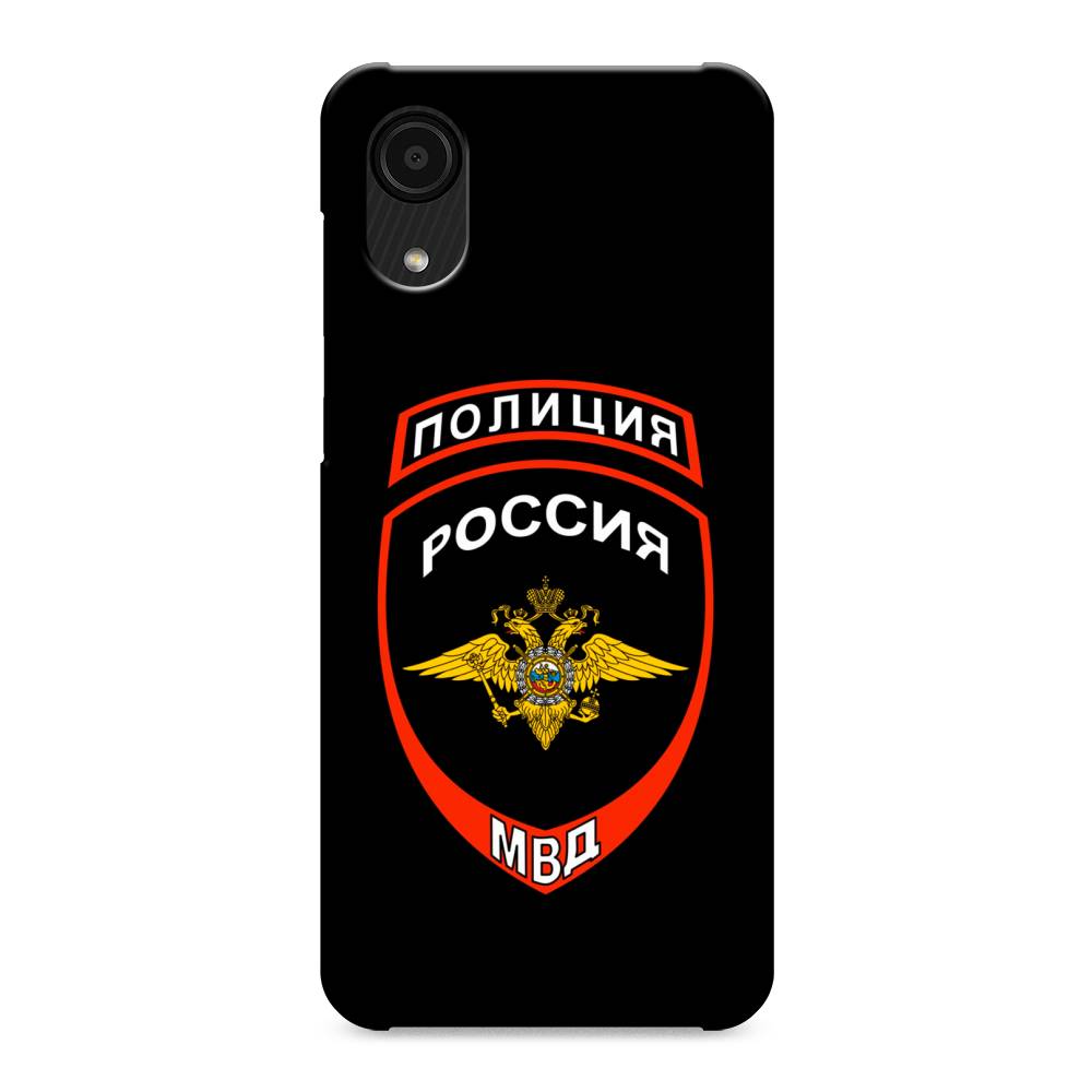 

Пластиковый чехол "Полиция шеврон" на Samsung Galaxy A03 Core, 2104720-4