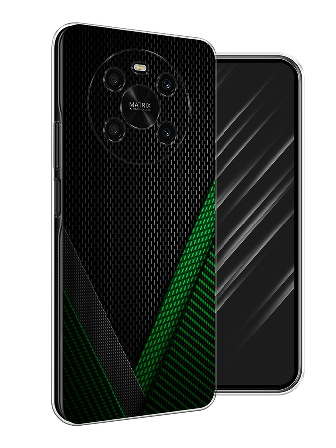 

Чехол Awog на Honor X9 4G/Magic4 Lite 4G "Зеленый карбон", Разноцветный, 6108150-3