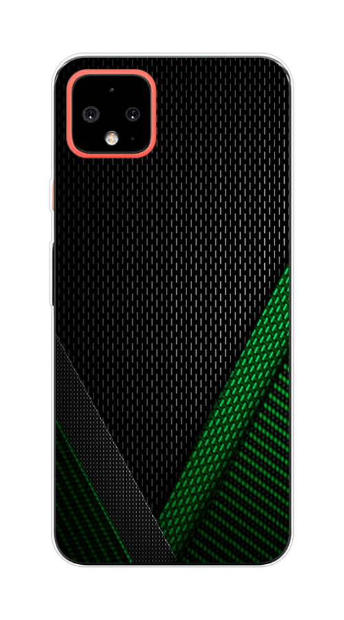 

Чехол Awog на Google Pixel 4 XL "Зеленый карбон", Разноцветный, 270550-3