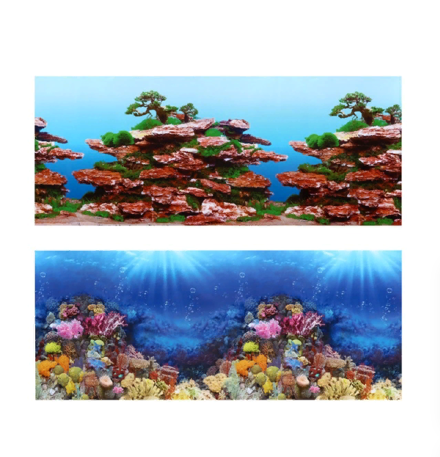 

Двухсторонний фон для аквариума 30 см рулон 15 м