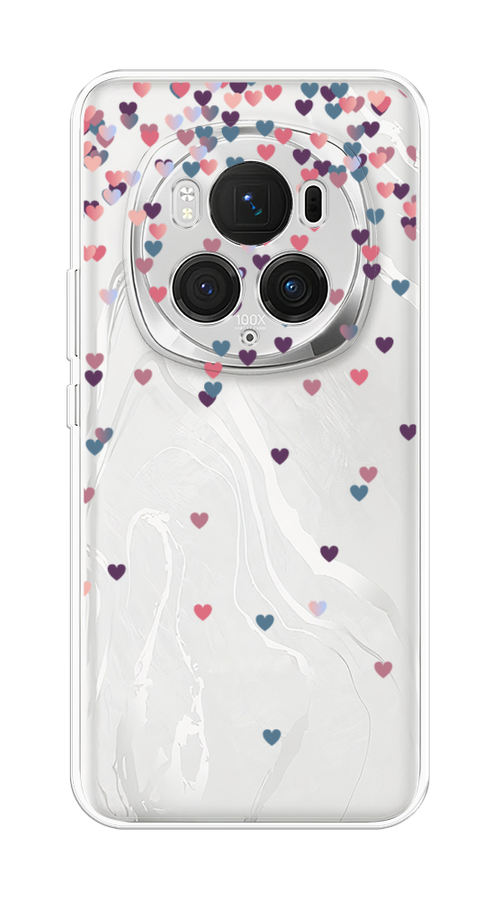 

Чехол на Honor Magic 6 Pro "Посыпка сердечки", Розовый;фиолетовый, 6123750-1