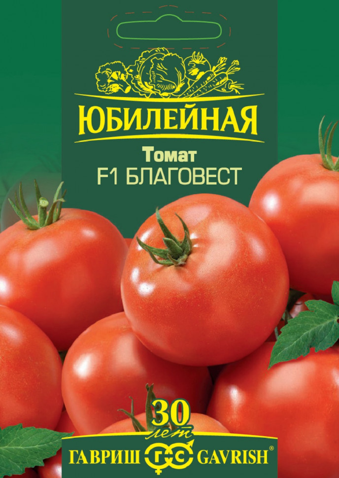 

Семена томат Благовест F1 Гавриш 70000941-10 10 уп.