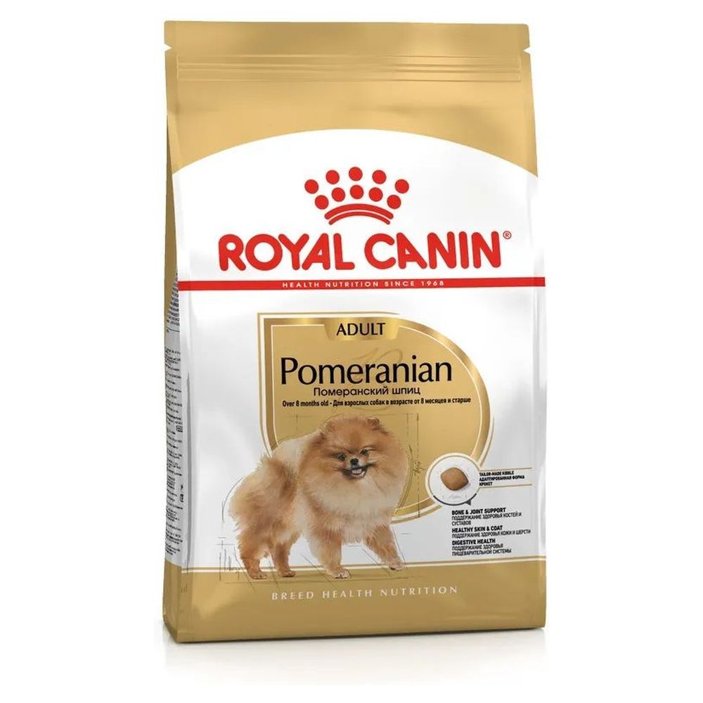 фото Royal canin корм для взрослых собак породы померанский шпиц 500 гр