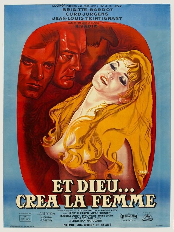 

Постер к фильму "И Бог создал женщину" (Et Dieu... crea la femme) A3