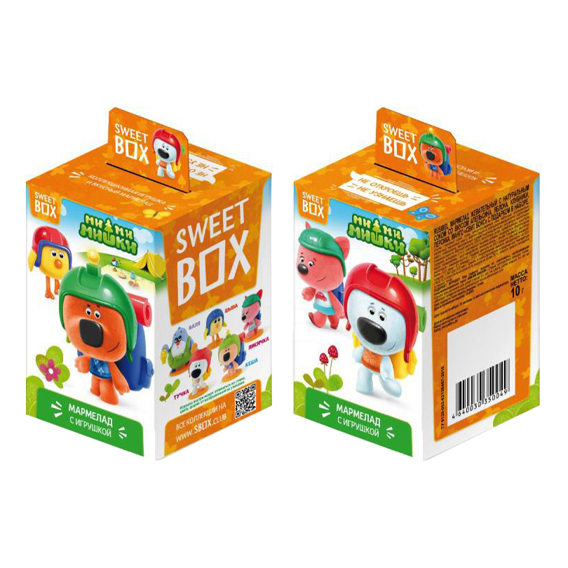 

Мармелад Sweet Box Ми-ми-Мишки Туристы с игрушкой 10 г в ассортименте
