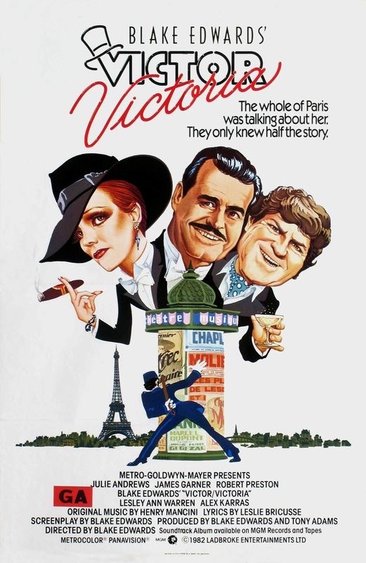 

Постер к фильму "Виктор/Виктория" (Victor/Victoria) Оригинальный 50,8x76,2 см
