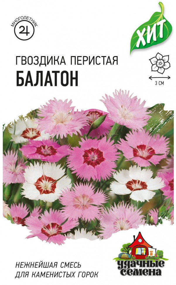 

Семена гвоздика Балатон Удачные семена 1999949124-20 20 уп.