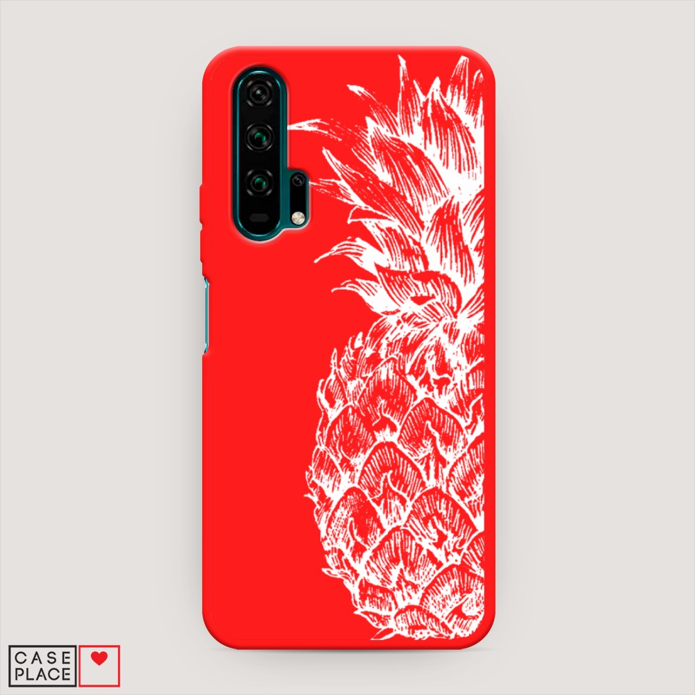 

Чехол Awog на Honor 20 Pro "Ананас графика белая", Разноцветный, 69353-1