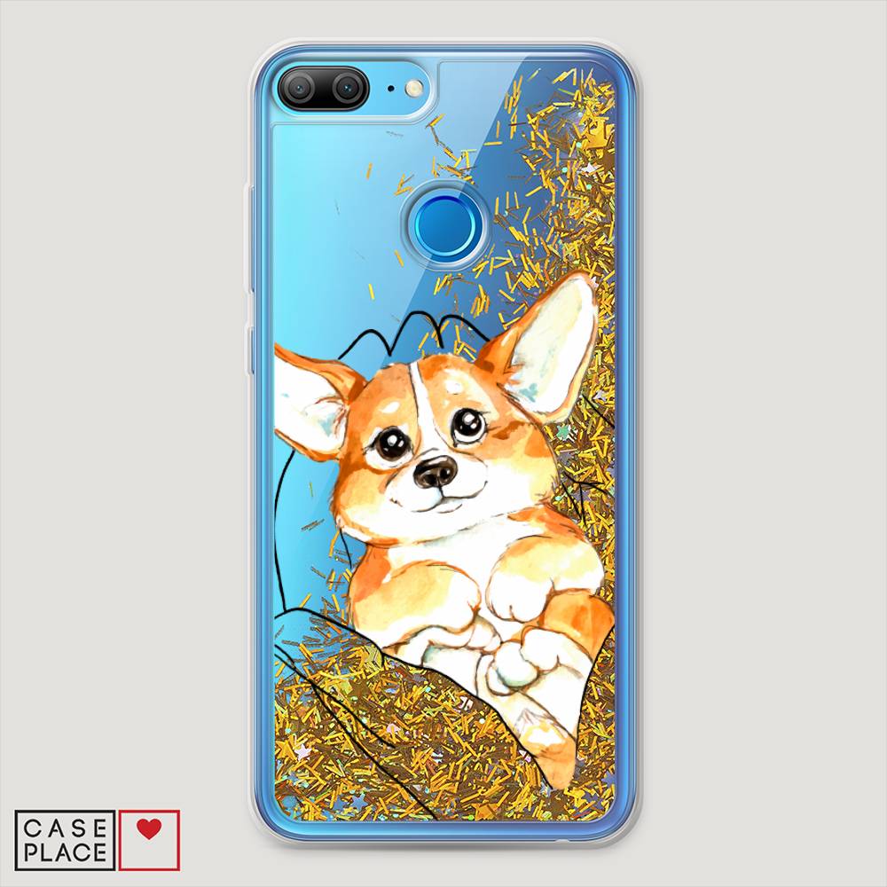 

Чехол Awog на Honor 9 Lite "Корги в ладошках", Разноцветный, 64290-1