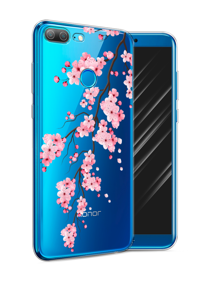 

Чехол Awog на Honor 9 Lite "Розовая сакура", Разноцветный, 64250-8