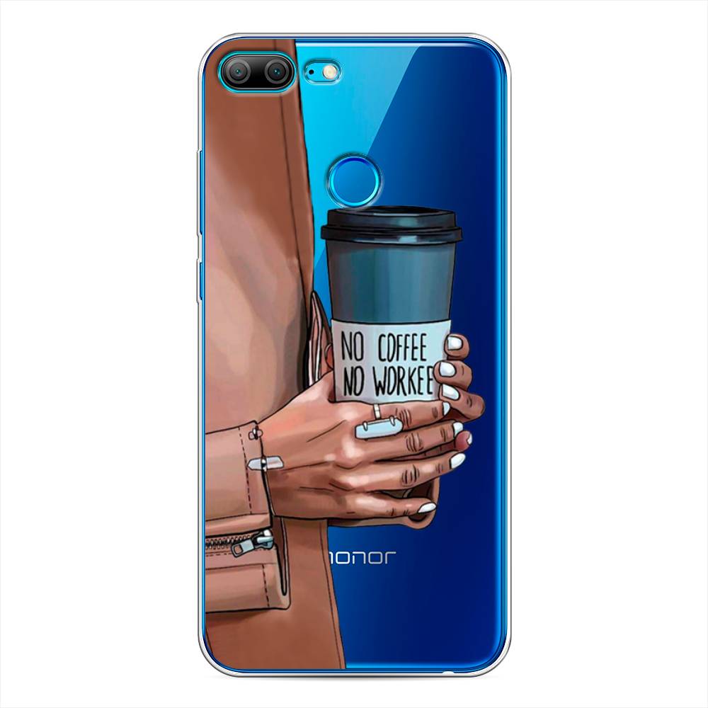 

Чехол Awog на Honor 9 Lite "No coffee", Разноцветный, 64250-7
