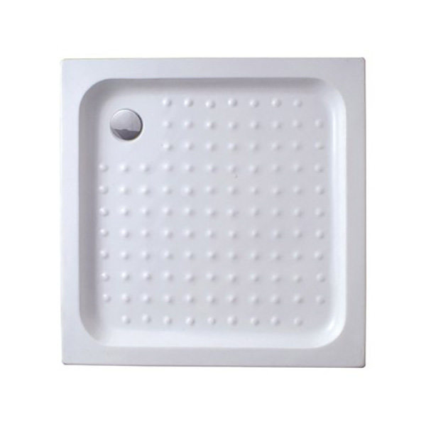 фото Поддон для душа cezares tray квадратный 85, акриловый tray-a-a-85-15-w
