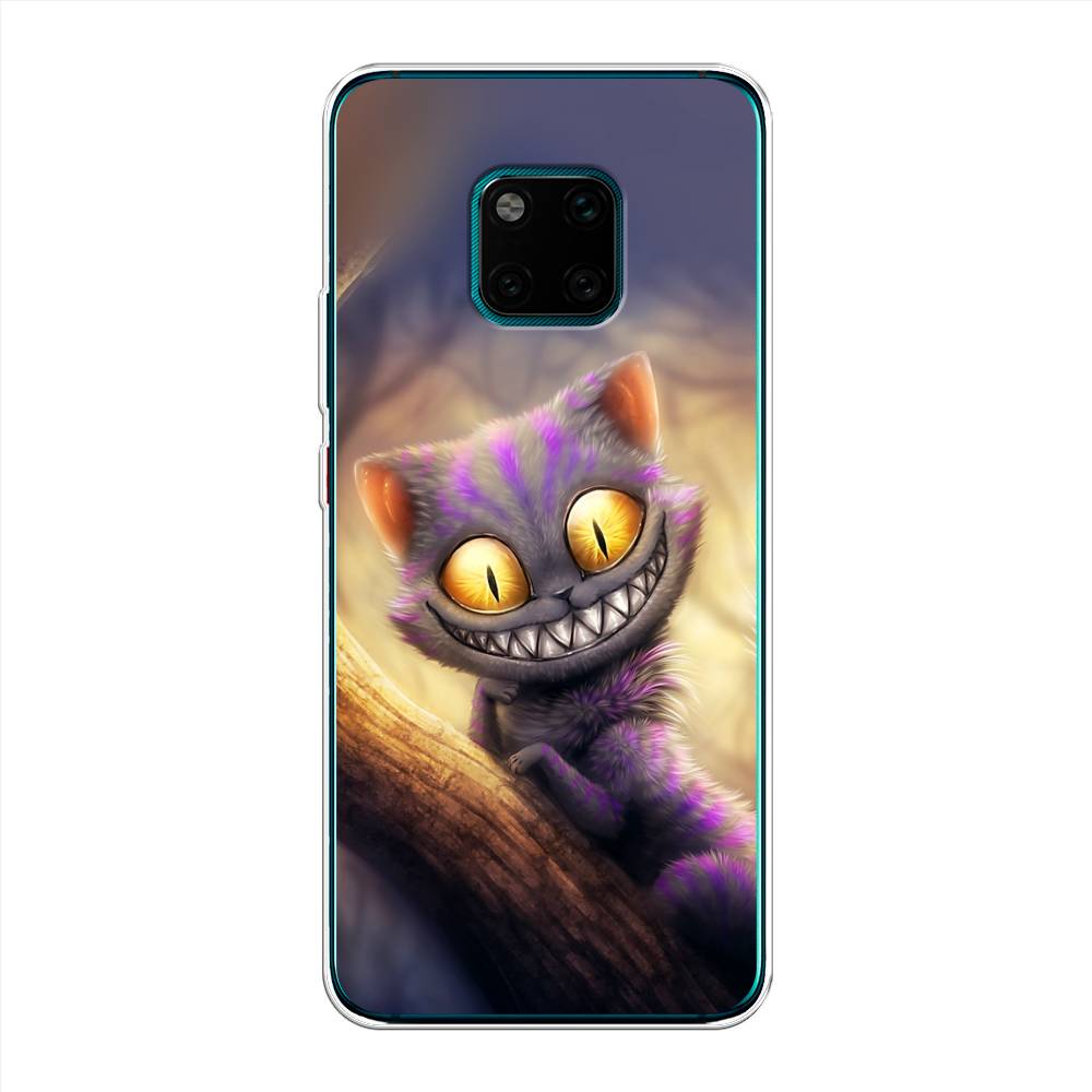 

Чехол Awog на Huawei Mate 20 Pro "Cheshire Cat", Фиолетовый;желтый, 67050-1