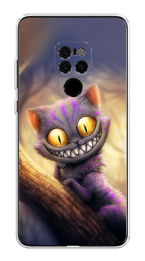 

Чехол Awog на Huawei Mate 20 "Cheshire Cat", Фиолетовый;желтый, 66850-1