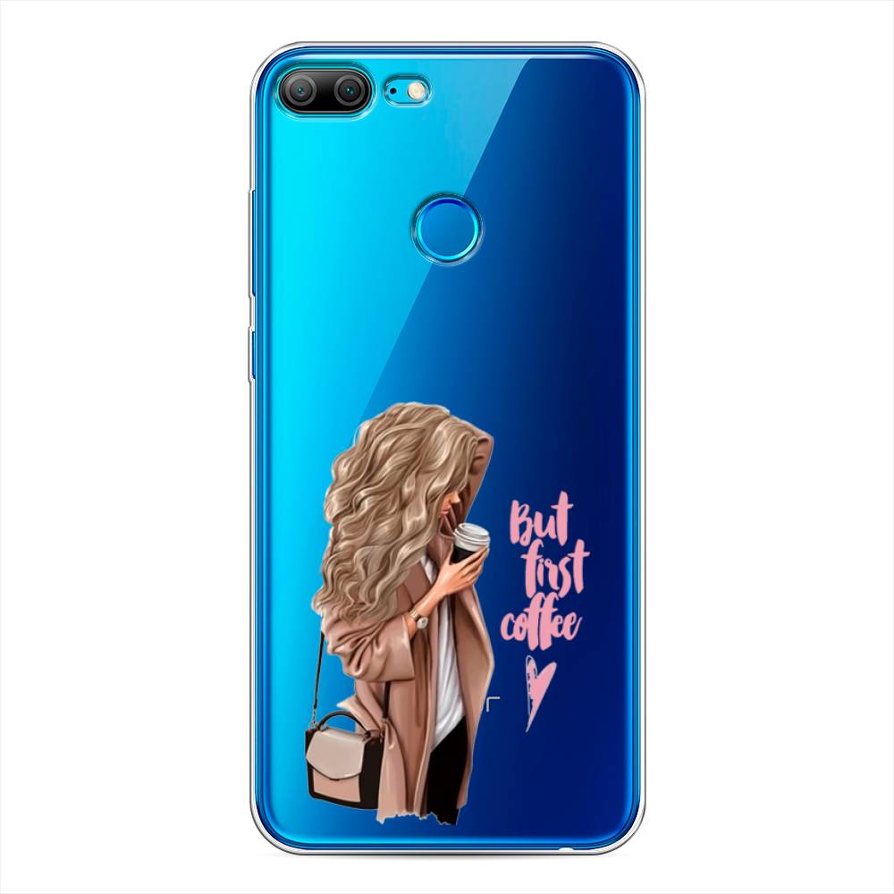 

Чехол Awog "Девушка с кофе" для Honor 9 Lite