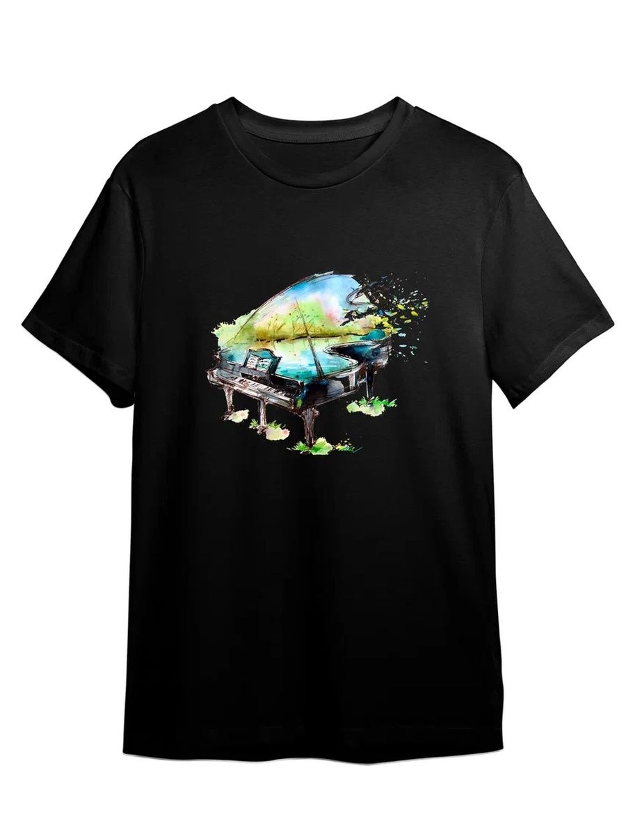 

Футболка унисекс СувенирShop Искусство/Абстракция/Цветы 34 черная 2XL, Черный, "Искусство/Абстракция/Цветы" 34