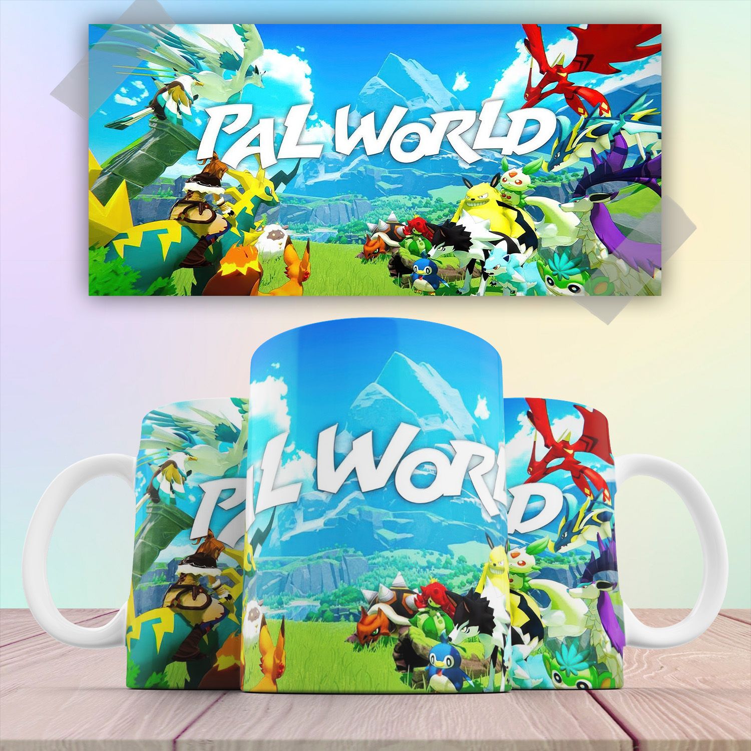 

Кружка компьютерная игра Palworld 330 мл