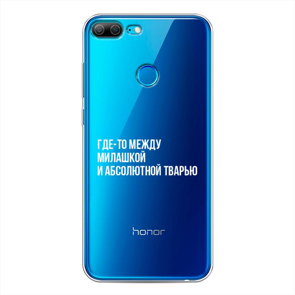 фото Чехол awog "почти милашка" для honor 9 lite