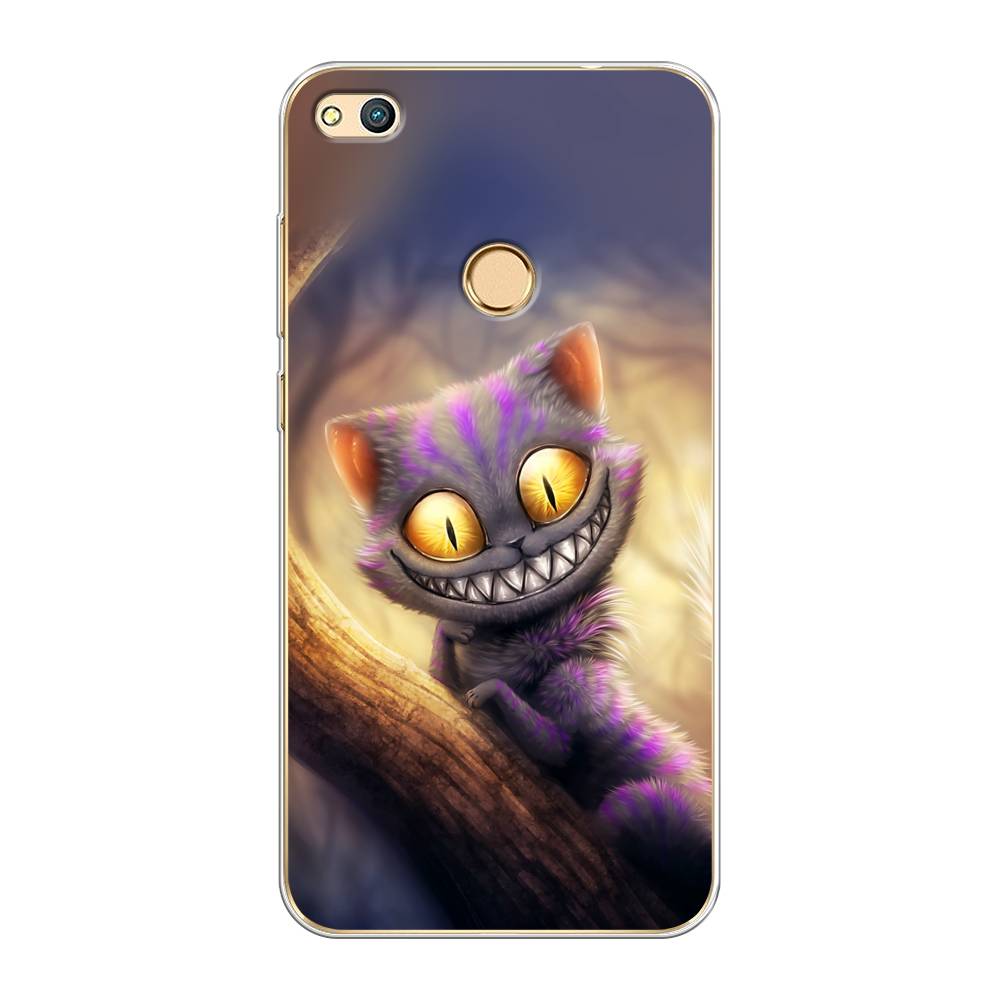 

Чехол Awog на Honor 8 Lite "Cheshire Cat", Фиолетовый;желтый, 63950-1