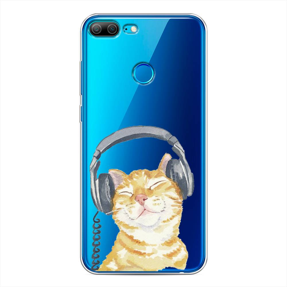 

Чехол Awog "Кот меломан" для Honor 9 Lite