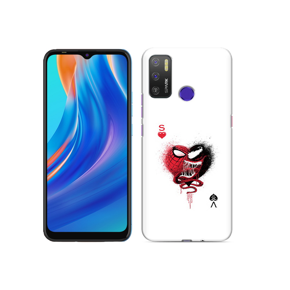 

Чехол MyPads Tocco для Tecno Spark 5 Air Веном, Прозрачный, Tocco