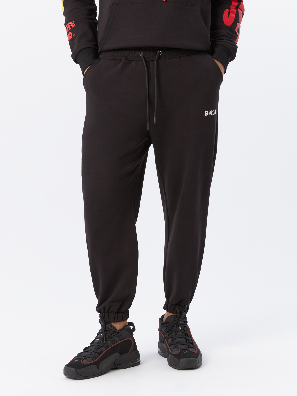Спортивные брюки мужские Berna 230120 черные XL
