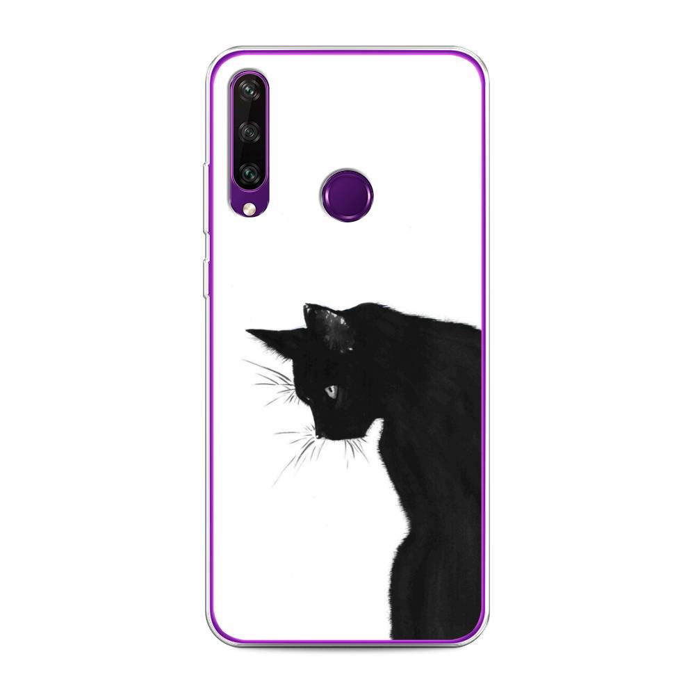

Чехол Awog на Huawei Y6p "Black cat", Черный;белый, 6103250-1