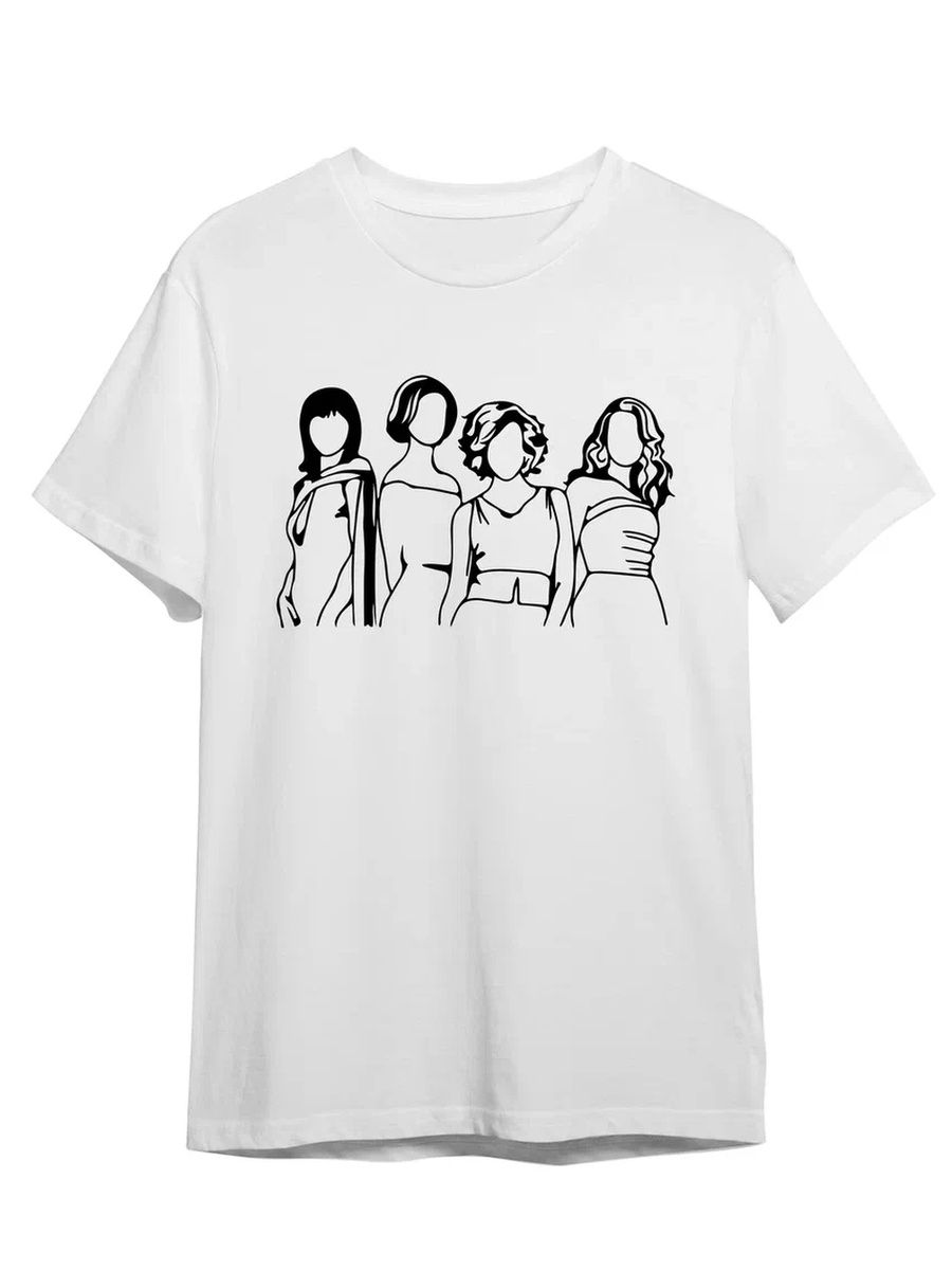 Футболка унисекс СувенирShop Секс в большом городе/Sex and the city 11 белая 3XL