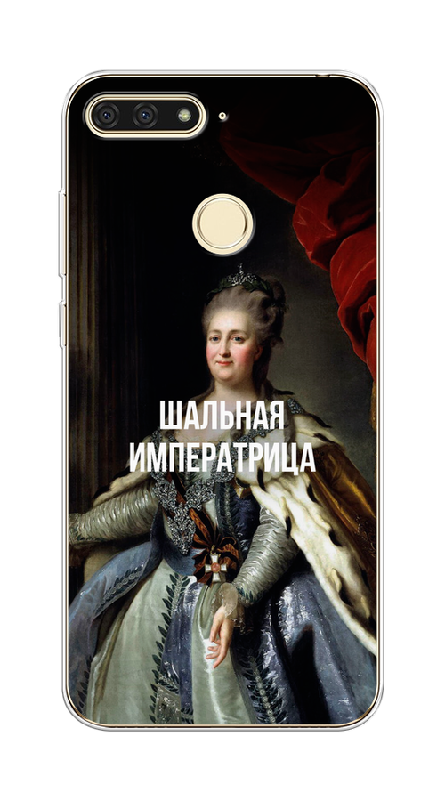 

Чехол Awog на Huawei Y6 Prime 2018 "Black cat", Черный;белый, 65750-1