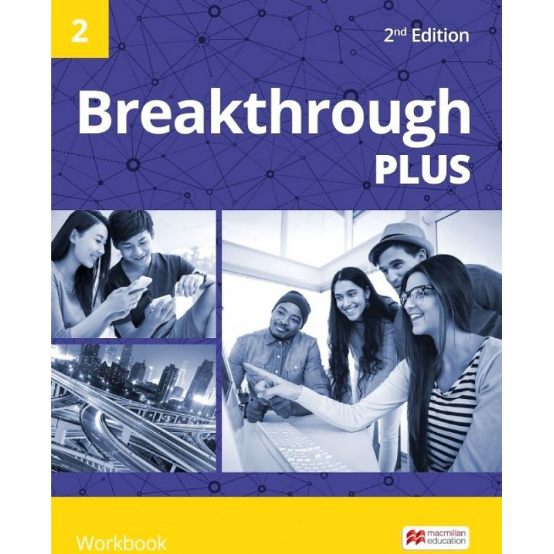 фото Книга breakthrough plus 2nd edition 2 workbook with students resource center macmillan