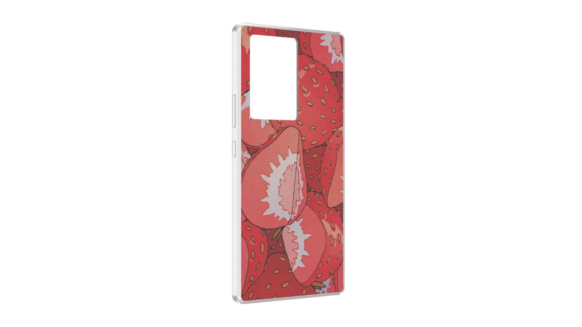 

Чехол MyPads рисованная-клубника для ZTE Nubia Z40 Pro, Прозрачный, Tocco