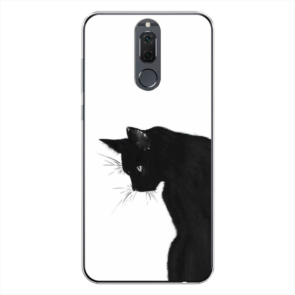 

Чехол Awog на Huawei Nova 2i "Black cat", Черный;белый, 64150-1