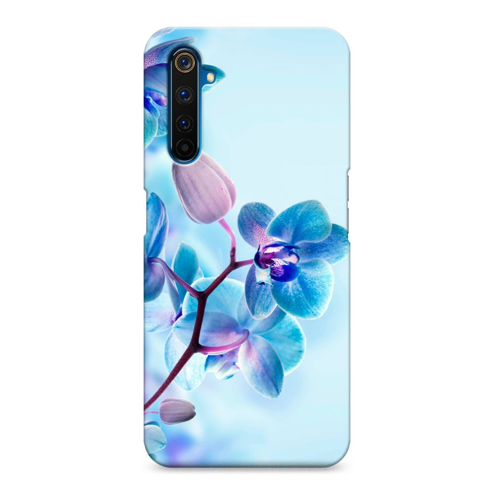 

Пластиковый чехол "Голубая орхидея" на Realme 6 Pro, 252820-6