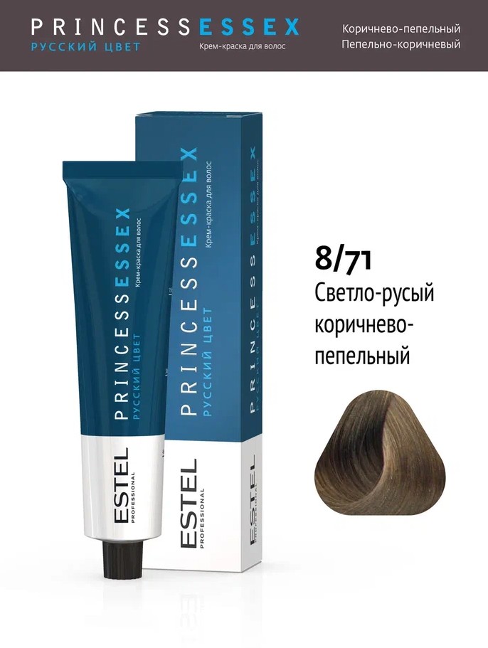 фото Краска для волос estel professional coloring hair princess essex, 8/71