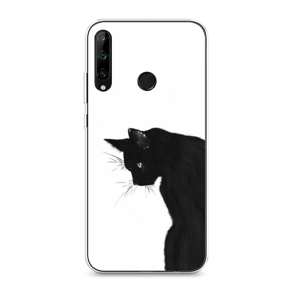 

Чехол Awog на Honor 9C "Black cat", Черный;белый, 612550-1